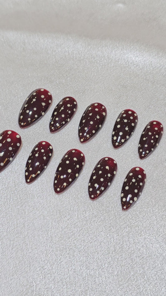 Cherry Mocha Polka🍒❣️